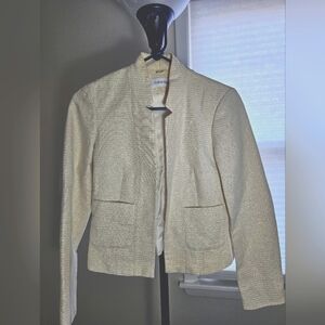 2 pcs skirt Suit beige with gold